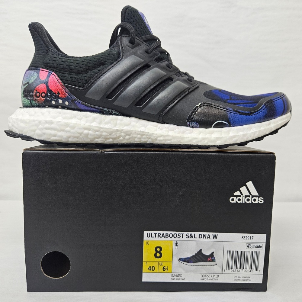Adidas‎ Ultraboost S&L DNA Running Shoes FZ2917 Night Flash Women's Size 8